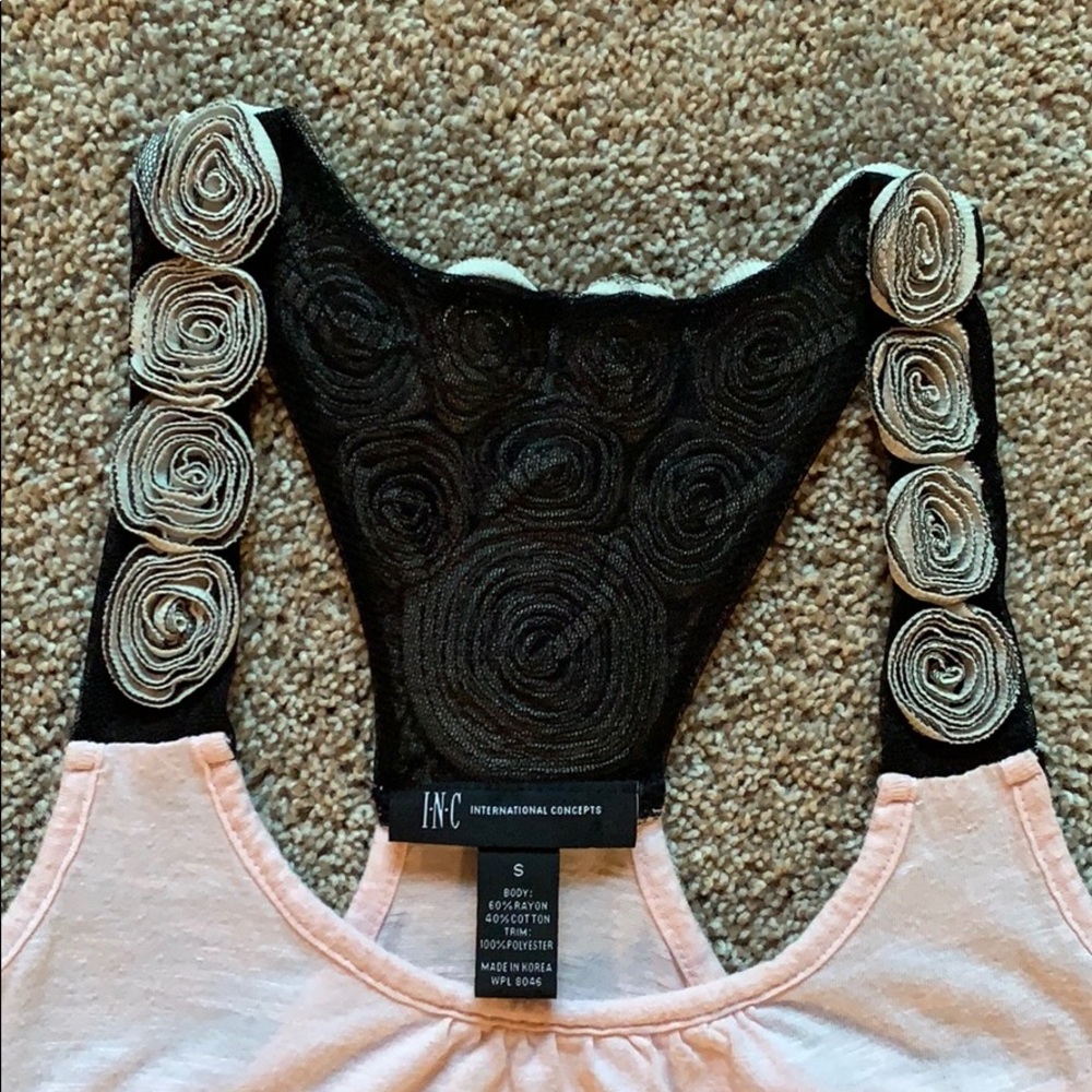 🤑5 for $15 I.N.C. Pink & Rose tank
